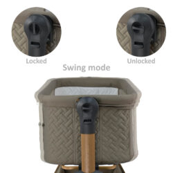 Bebe Stars Λίκνο Style 2 in 1 Natural Beige 847-182 - Image 4