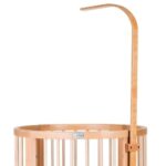 Ingvart Βάση για κουνουπιέρα κούνιας Smart Bed σε φυσικό ξύλο