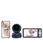 Béaba Ενδοεπικοινωνία Μωρού ZEN Premium με Κάμερα 360° & Οθόνη night blue