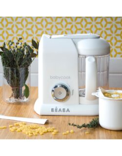 Béaba Ατμογάγειρας & Μπλέντερ Babycook Solo White/silver 1.1lt - Image 8