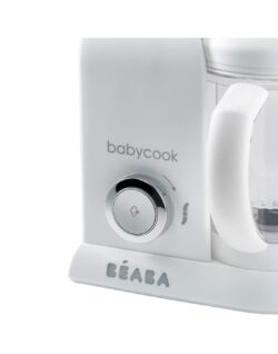 Béaba Ατμογάγειρας & Μπλέντερ Babycook Solo White/silver 1.1lt - Image 3