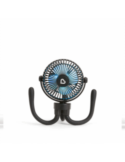 Munchkin multi-use stroller fan φορητός ανεμιστήρας black - Image 6