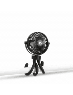Munchkin multi-use stroller fan φορητός ανεμιστήρας black - Image 7