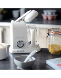 Béaba Ατμογάγειρας & Μπλέντερ Babycook Solo White/silver 1.1lt - Image 7