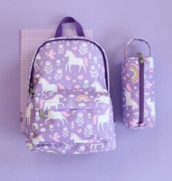 A little lovely company Τσάντα πλάτης με Ισοθερμική θήκη Unicorn Dreams - Image 4