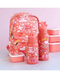 A Little Lovely Company Μπουκάλι με διπλό τοίχωμα από ανοξείδωτο ατσάλι 350ml Fun - Image 3