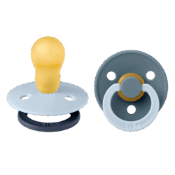 Bibs  Πιπίλες Colour 2Pack- Fusion Baby Blue & Petrol No1 - Image 2