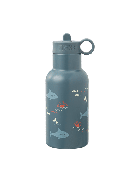 fresk1 Fresk Θερμός από ανοξείδωτο ατσάλι 350ml με διπλό πώμα -Shark - Image 1