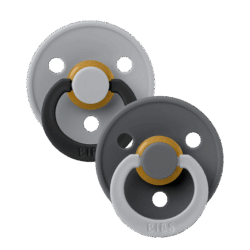 Bibs  Πιπίλες Colour 2Pack- Fusion Cloud & Iron No1