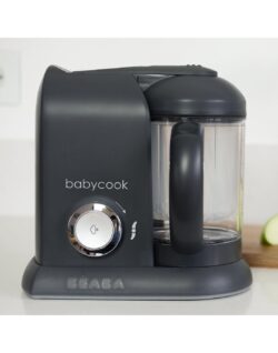 Béaba Ατμογάγειρας & Μπλέντερ Babycook Solo Dark/Grey 1.1lt - Image 8