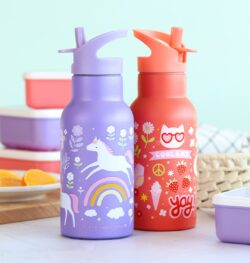 A Little Lovely Company Μπουκάλι με διπλό τοίχωμα από ανοξείδωτο ατσάλι 350ml Fun - Image 2