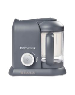 Béaba Ατμογάγειρας & Μπλέντερ Babycook Solo Dark/Grey 1.1lt