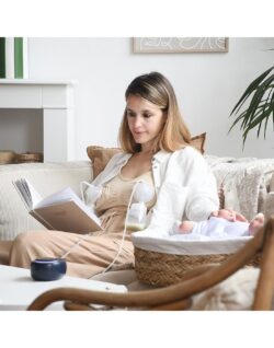 Béaba Ηλεκτρικό Θήλαστρο Διπλό επαναφορτιζόμενο Night Blue - Image 4