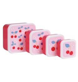 A Little Lovely Company Δοχείο φαγητού Lunch box - Cherries - Image 6