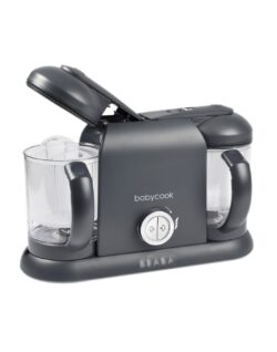 Béaba Ατμογάγειρας & Μπλέντερ Babycook Duo Dark Grey 2x1.1lt - Image 2