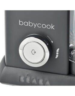 Béaba Ατμογάγειρας & Μπλέντερ Babycook Solo Dark/Grey 1.1lt - Image 4