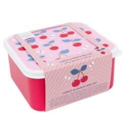 A Little Lovely Company Δοχείο φαγητού Lunch box - Cherries - Image 5