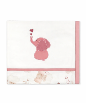 Baby Star Σεντόνια Λίκνο 2τμχ Elephant