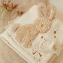 Little Dutch Υφασμάτινο βιβλιαράκι δραστηριοτήτων Newborn Naturals GRS - Image 3