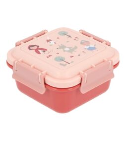 Tutete Μεγάλο Φαγητοδοχείο με καπάκι ασφαλείας Little Red