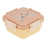 Tutete Μεγάλο Φαγητοδοχείο με καπάκι ασφαλείας Funny Letters