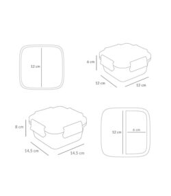 Tutete Μεγάλο Φαγητοδοχείο με καπάκι ασφαλείας City Cars - Image 3