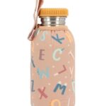 Tutete Aνοξείδωτο Μπουκάλι Νερού 500ml Funny Letters