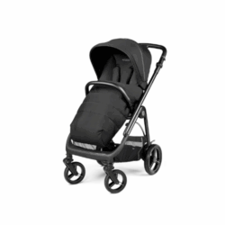 Peg Perego Καρότσι Μωρού Veloce TC - True Black