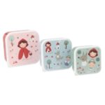 Tutete Σετ 3 φαγητοδοχείων Little Red