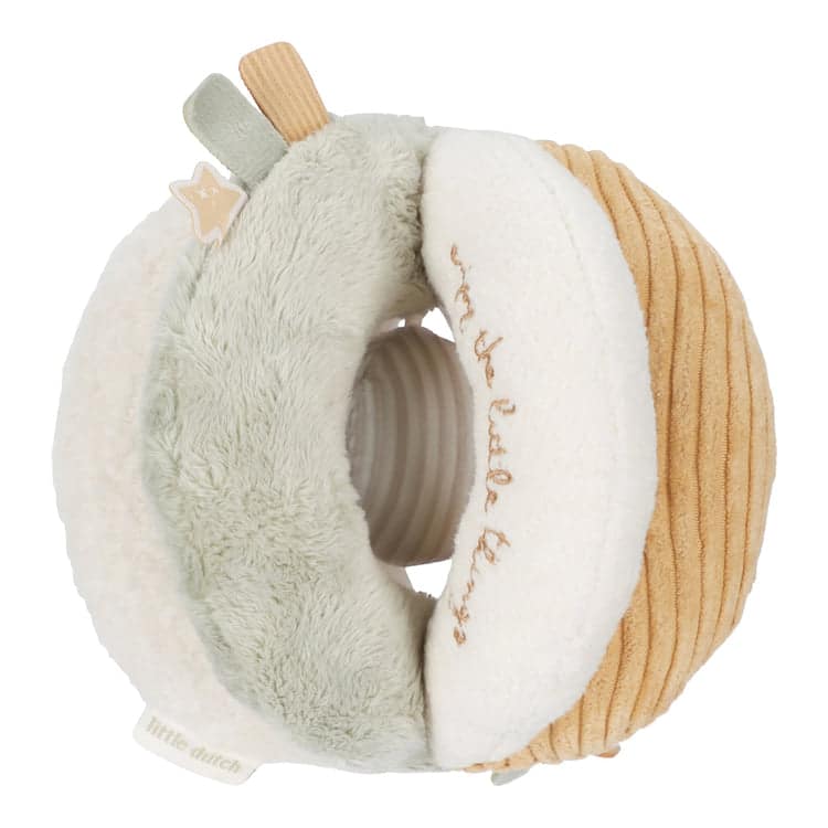 fresk1 Little Dutch Υφασμάτινη μπάλα με χειρολαβές Newborn Naturals GRS - Image 1
