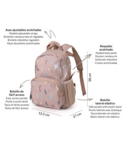 Tutete Μεγάλο Σακίδιο Funny Letters - Image 2