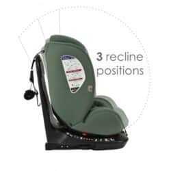 Bebe Stars Κάθισμα Αυτοκινήτου Epic Isofix i-Size 360° Forest Green 921-176 - Image 3