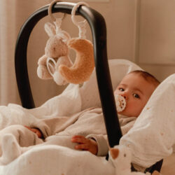 Little Dutch Υφασμάτινα κρεμαστά παιχνίδια δραστηριοτήτων Newborn Naturals GRS - Image 5