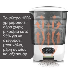 Baby Brezza Αποστειρωτής - Στεγνωτήρας Sterilizer Dryer Advanced - Image 5