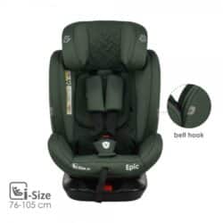 Bebe Stars Κάθισμα Αυτοκινήτου Epic Isofix i-Size 360° Forest Green 921-176 - Image 4