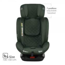 Bebe Stars Κάθισμα Αυτοκινήτου Epic Isofix i-Size 360° Forest Green 921-176 - Image 5