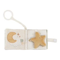 Little Dutch Υφασμάτινο βιβλιαράκι δραστηριοτήτων μικρό Newborn Naturals GRS - Image 4