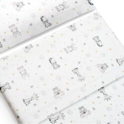 Interbaby Koala Set Σεντόνια Φανέλα White/Pink - Image 2