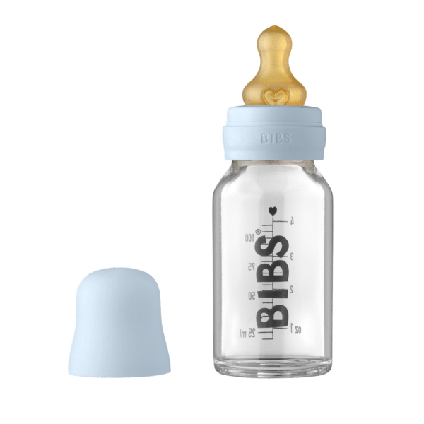 SWEETBABY-INGVART1 Bibs Γυάλινο Μπιμπερό Baby Blue 110ml - Image 1