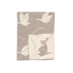 Mamas & Papas Κουβέρτα Πλεκτή Πλεκτή 70*90 cm Duckling Mocha