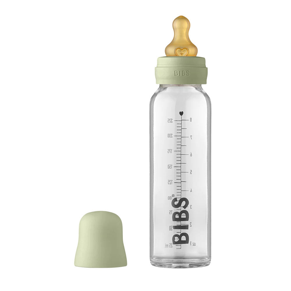 SWEETBABY-INGVART1 Bibs Γυάλινο Μπιμπερό Sage 225 ml - Image 1