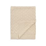 Mamas & Papas Κουβέρτα Πλεκτή Πλεκτή 70*90 cm Dunkling Cable Cream