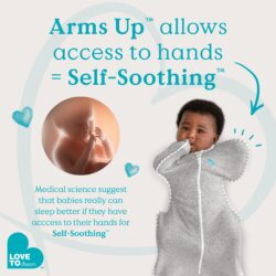 LoveToDream Υπνόσακος Swaddle UP Bamboo Original 1.0tog Sand-3.5-6kg – Small - Image 4