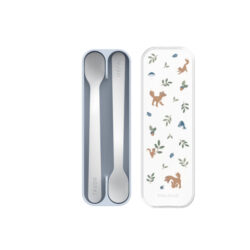 Little Dutch Σετ 2 κουταλάκια φαγητού Mio Forest Friends