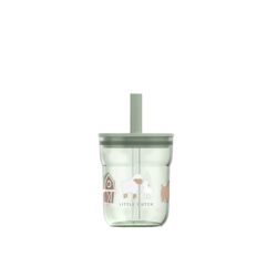 Little Dutch Παιδικό ποτήρι με καλαμάκι Mio 250 ml - Little Farm