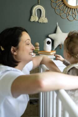 Béaba Ενδοεπικοινωνία Μωρού ZEN+2 White με Κάμερα 360° & Οθόνη 5'' - Image 4