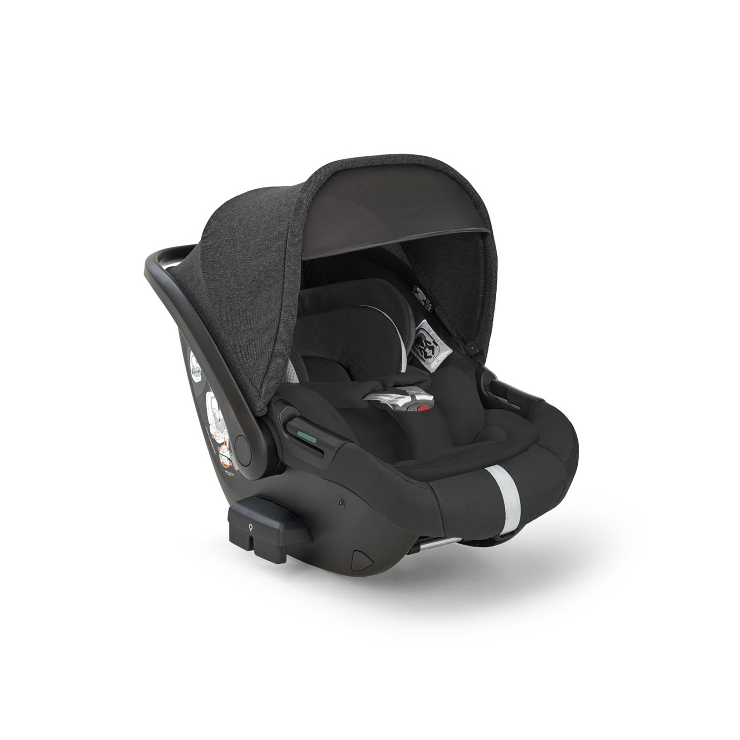 AV52S0UPB Inglesina Car Seat Darwin Infant recline χρώμα Upper Black - Image 1