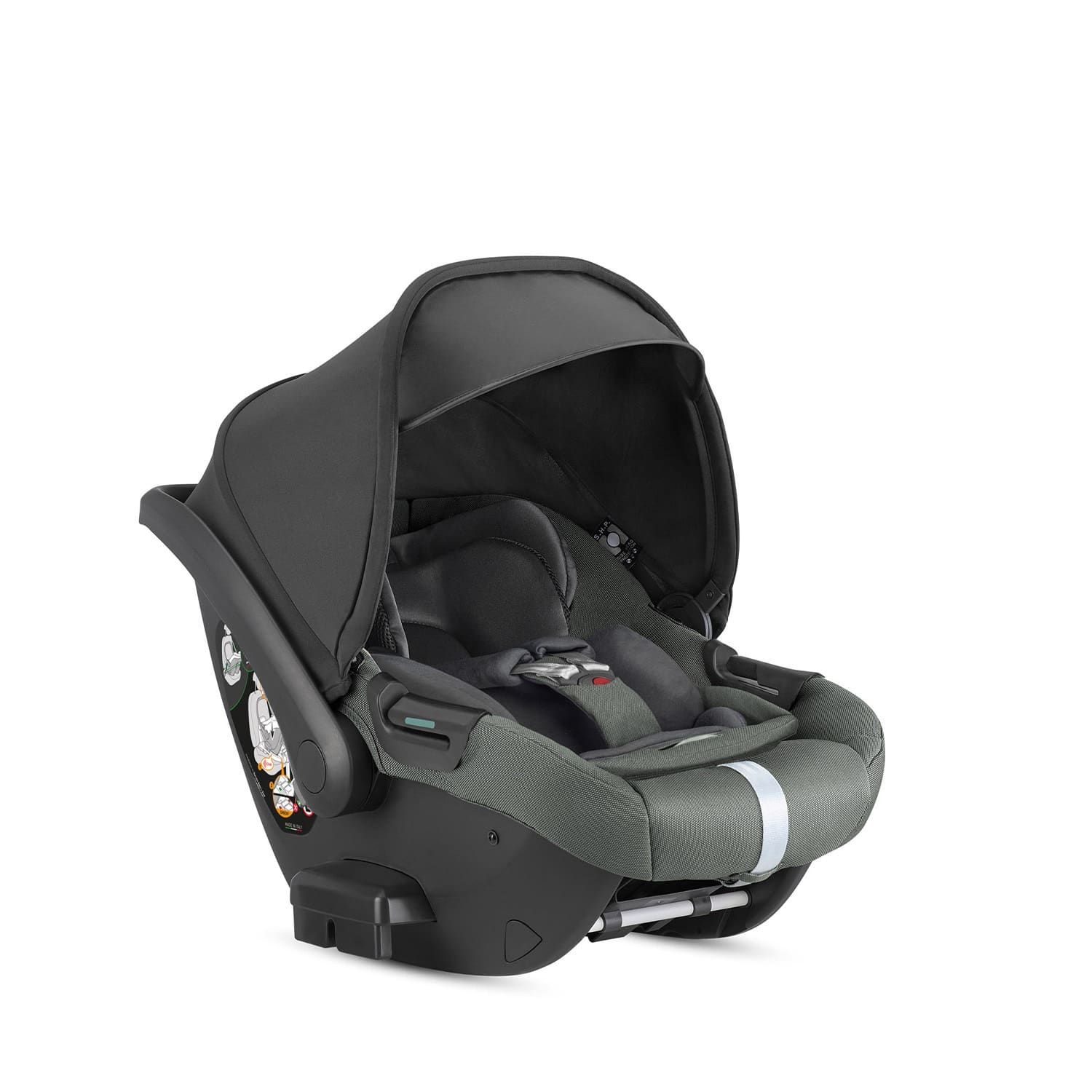 AV72R0TGG Inglesina Car Seat Darwin Infant recline χρώμα Taiga Green - Image 1