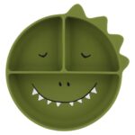 Trixie Silicone Divided Suction Plate - Mr Dino
