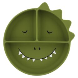 Trixie Silicone Divided Suction Plate - Mr Dino